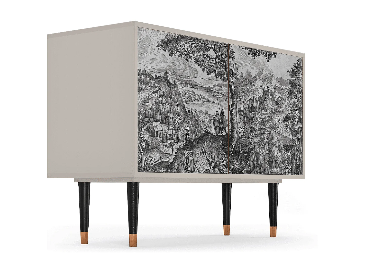 Sideboard - 115x85x48 cm - BS4 - Milites Requiescentes, Sand