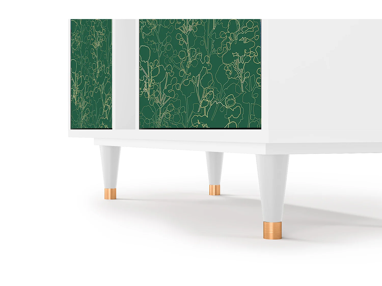 Buffet - 94х96х41 cm - BS5 - Emerald Forest, Blanc