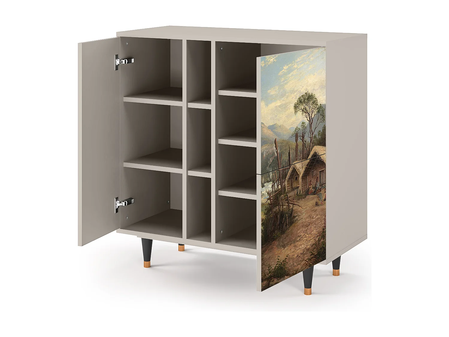 Credenza - 94х96х41 cm - BS5 - View Across the Plains , Sabbia