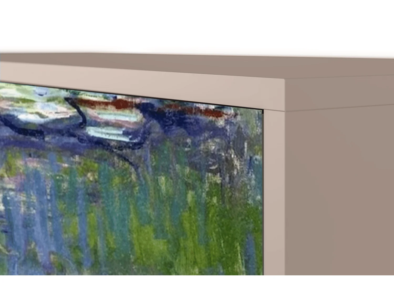 Credenza - 115х84х41 cm - S3 - The water lily pond  , Latte