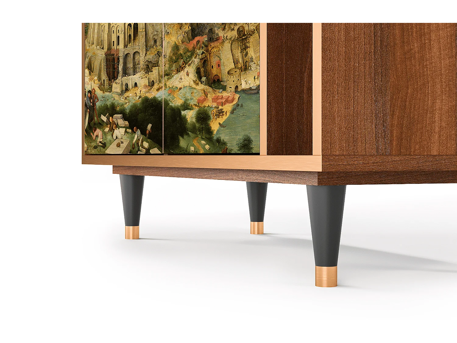 Credenza - 96х110х41 cm - BS6 - Elder The Tower, Noce