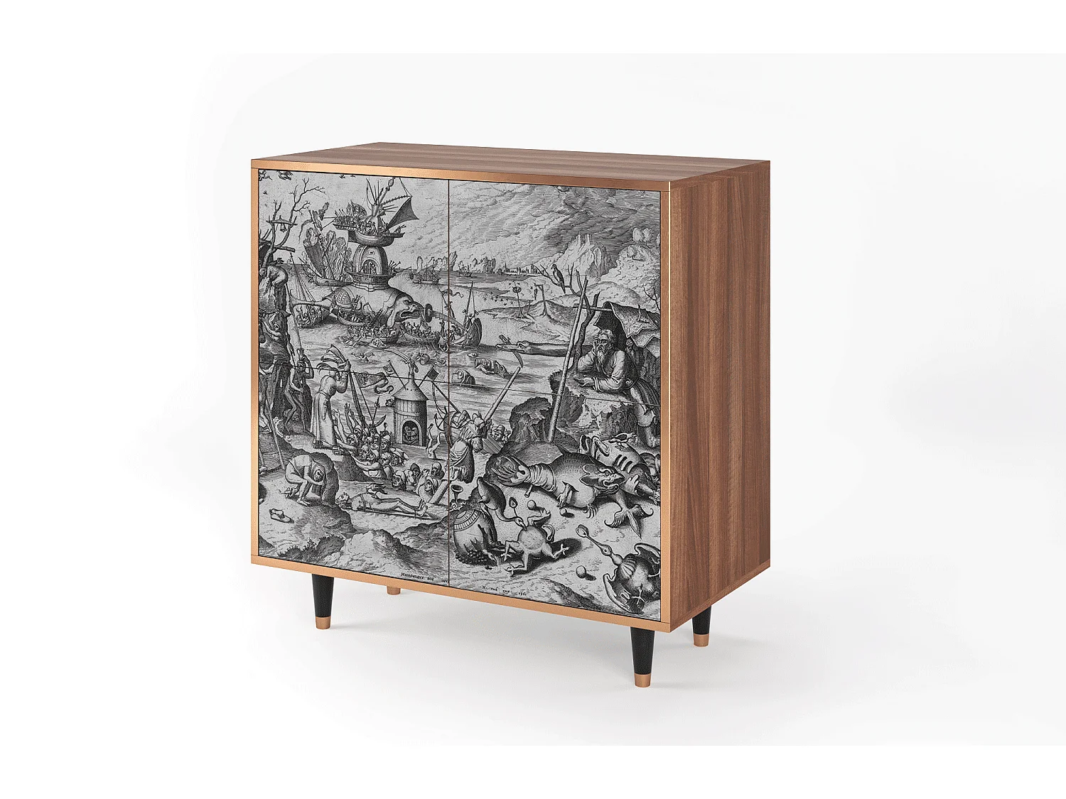 Credenza - 94x96x48 cm - BS3 - The Temptation, Noce