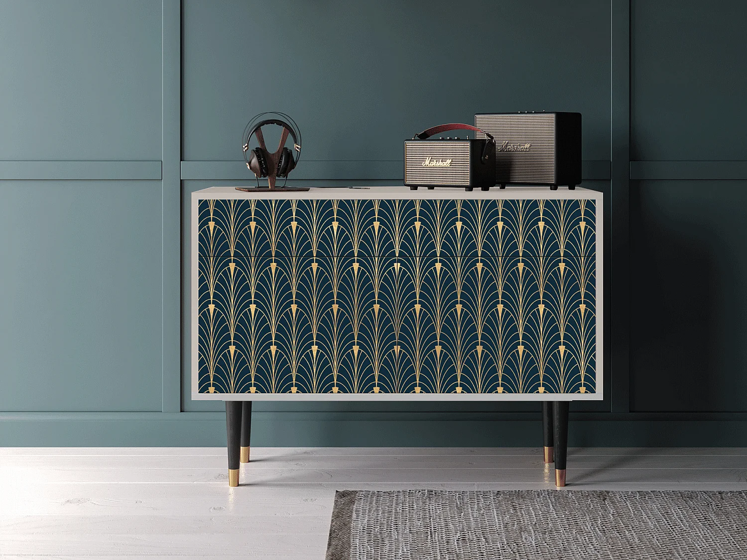 Dressoir - 115x85x48 cm - BS4 - Flower of the Nile, Zand