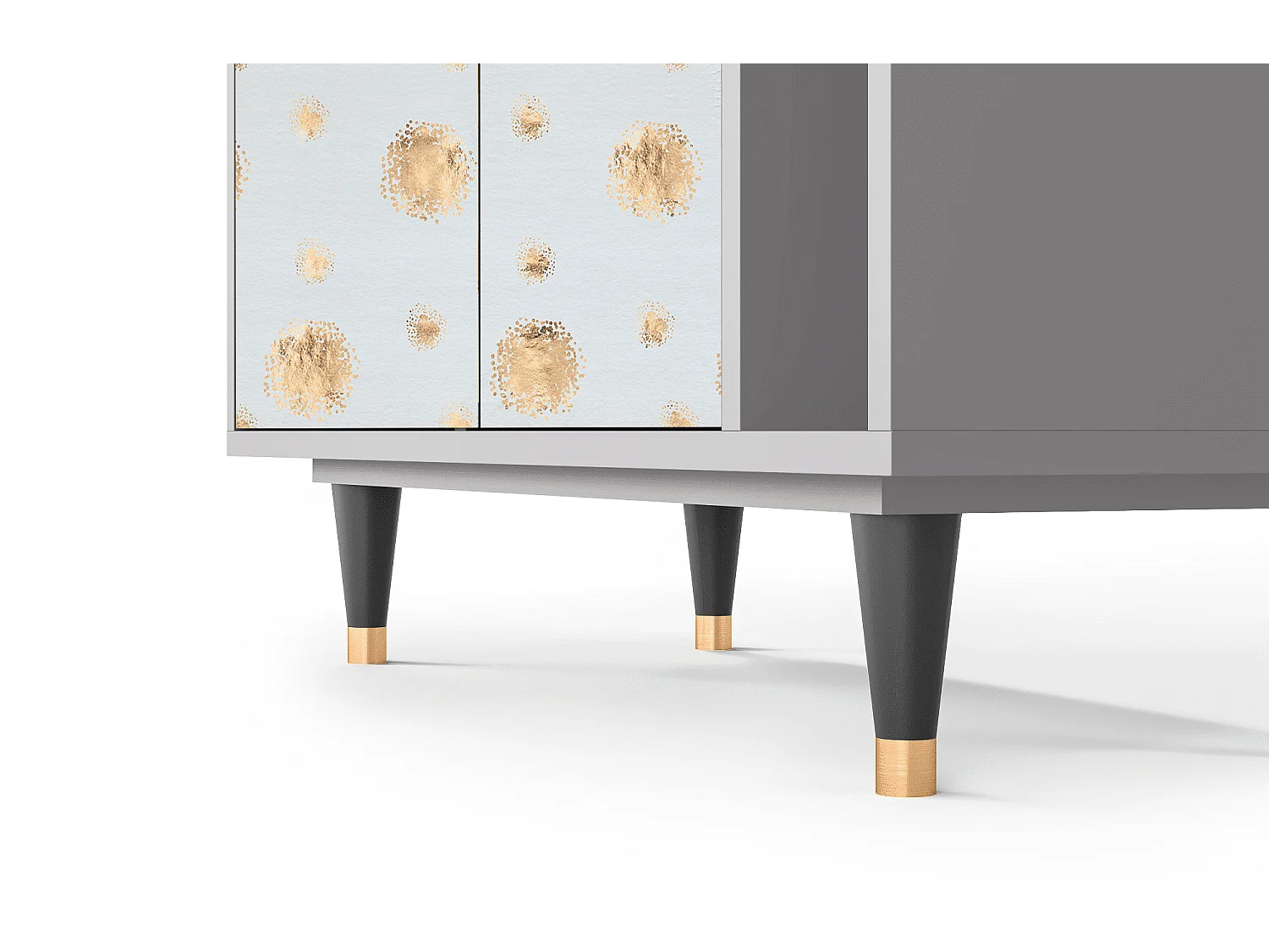 Credenza - 96х110х41 cm - BS6 - Sky Latte, Grigio