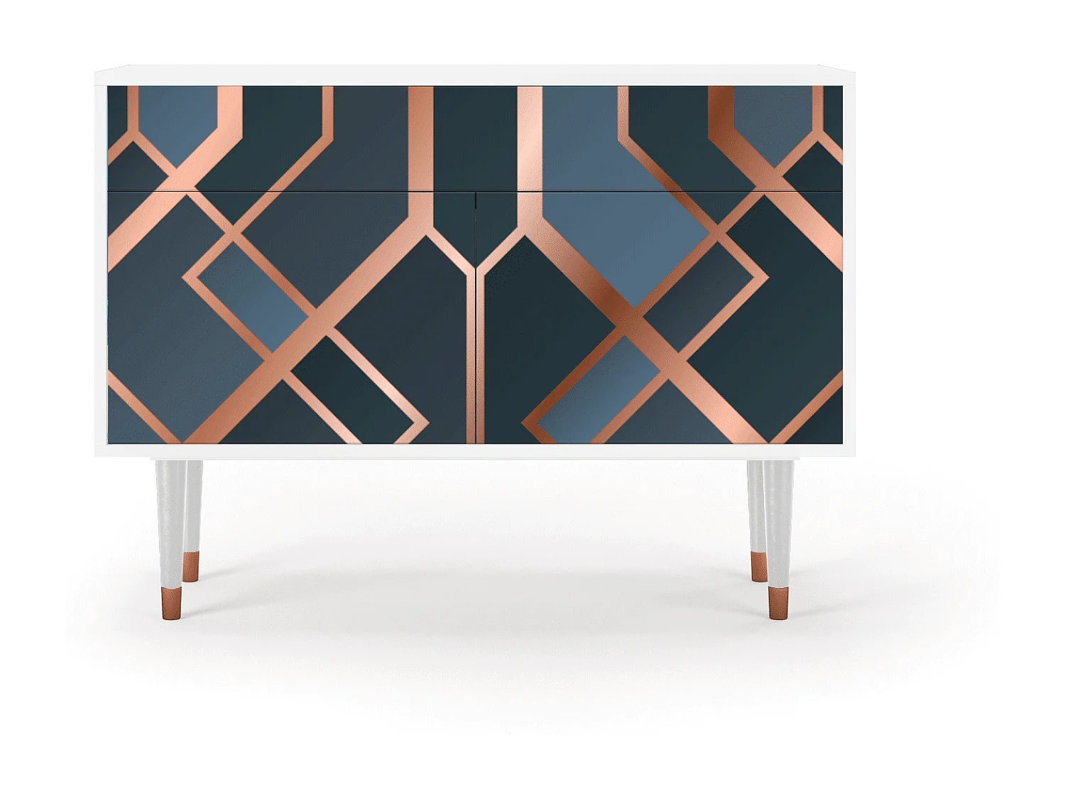 Credenza - 115x85x48 cm - BS4 - Ashy 1920', Bianco