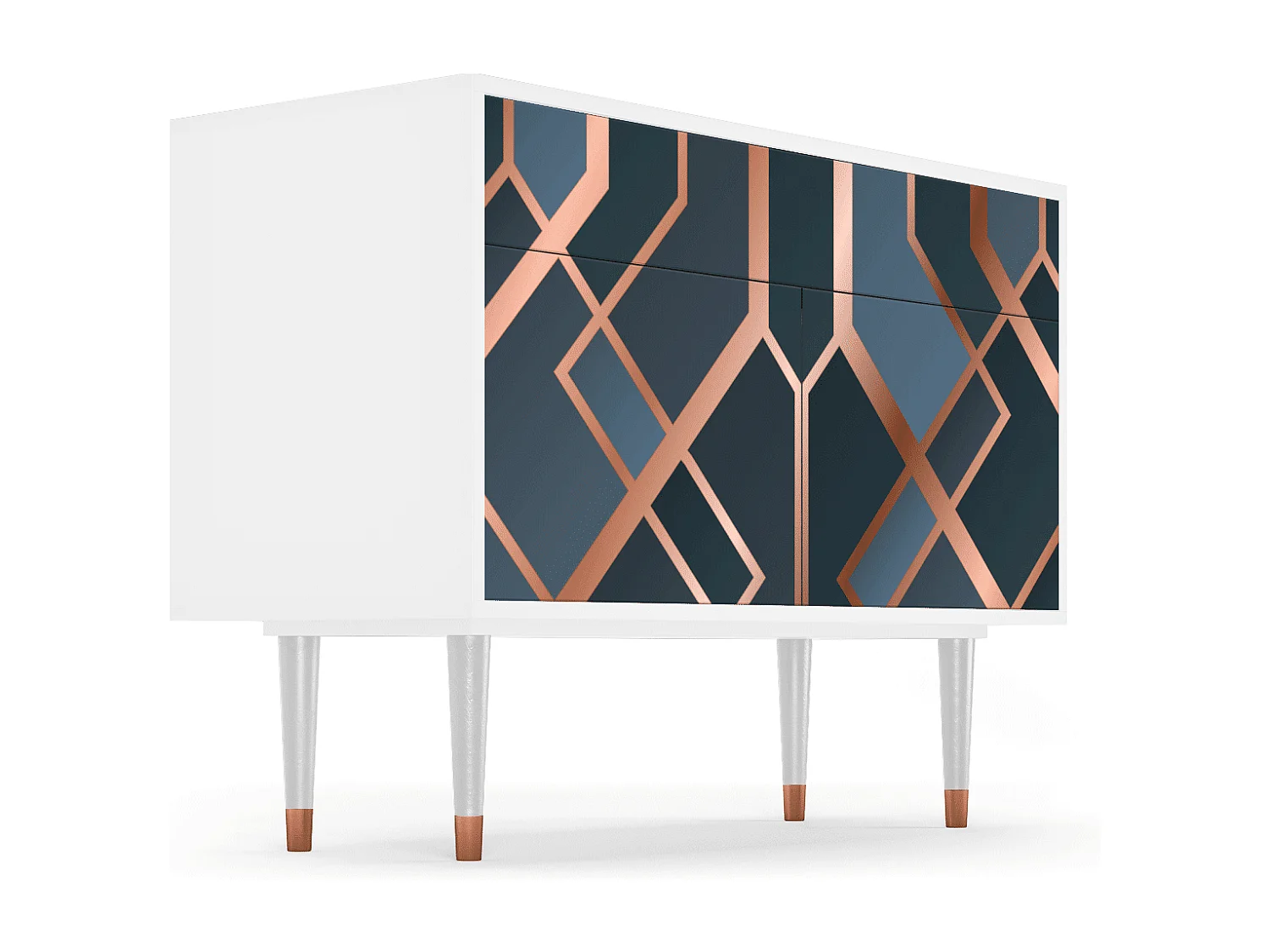 Credenza - 115x85x48 cm - BS4 - Ashy 1920', Bianco