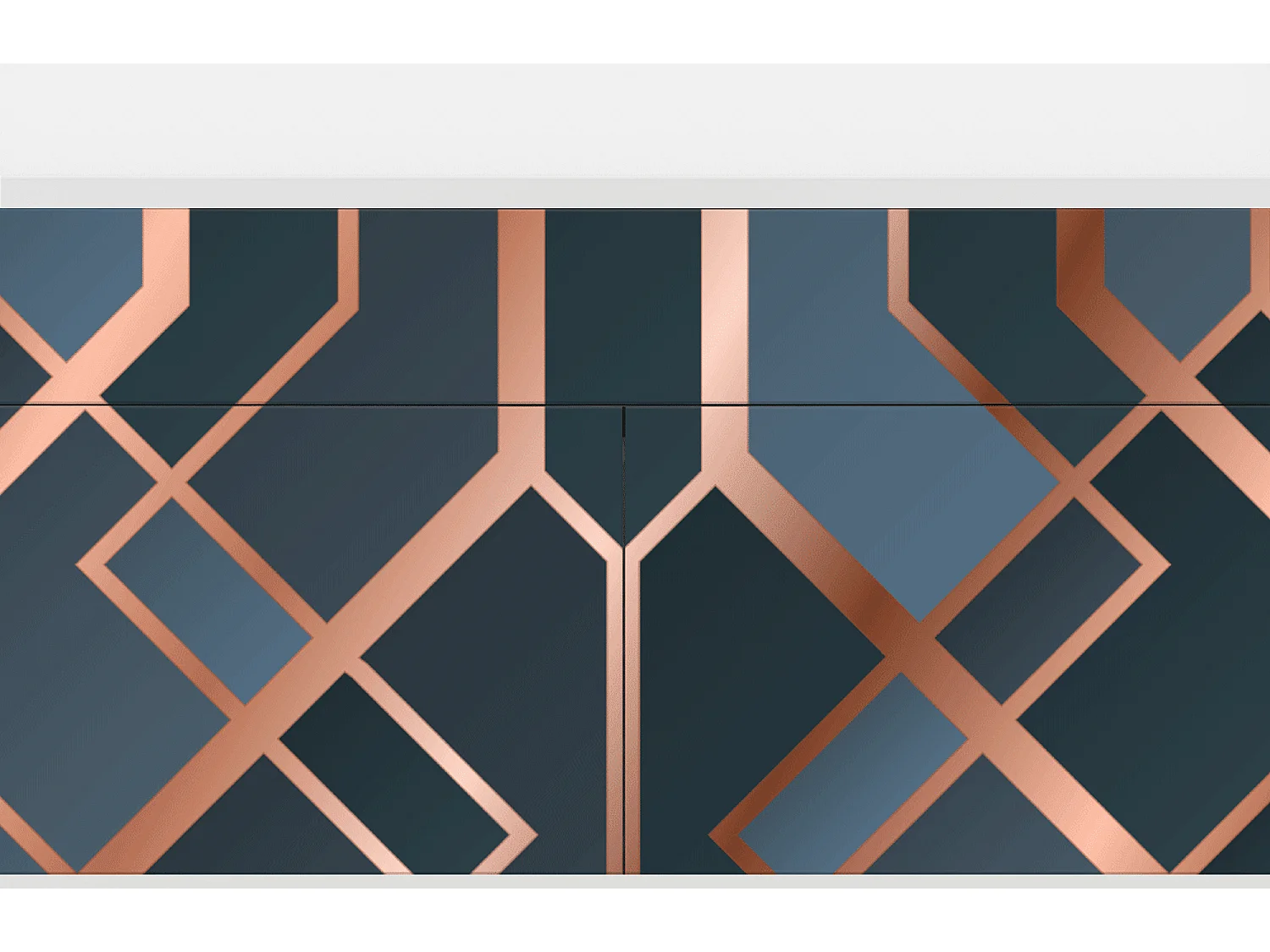 Credenza - 115x85x48 cm - BS4 - Ashy 1920', Bianco