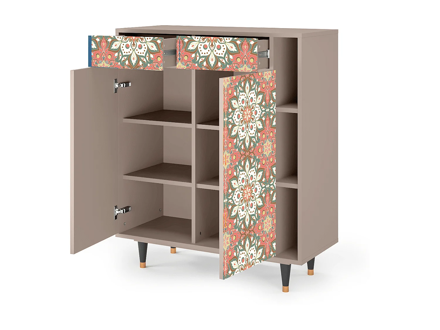 Credenza - 96х110х41 cm - BS6 - Peach Grove, Latte
