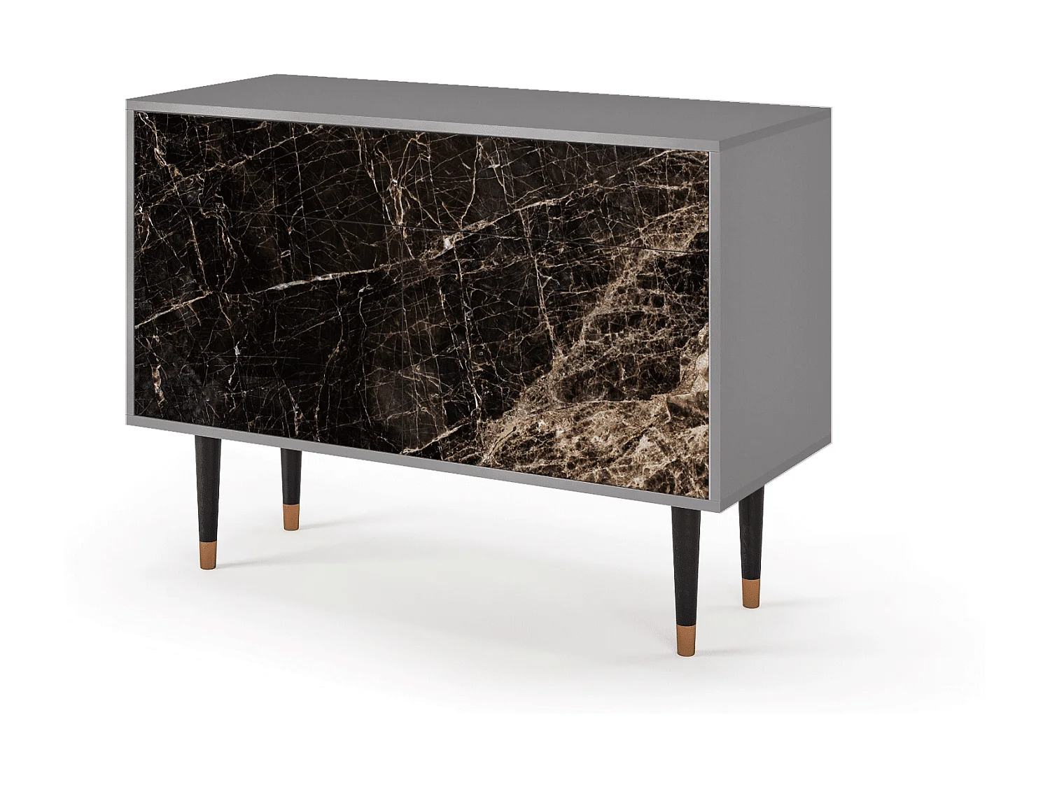 Dressoir - 115x85x48 cm - BS4 - Night Abyss, Grijs