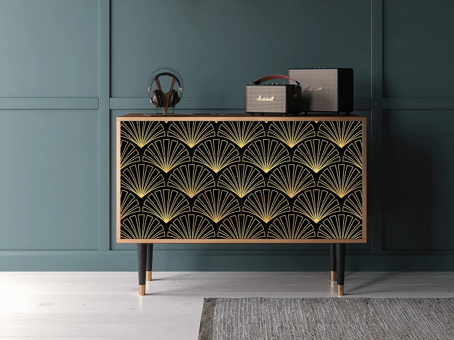 Buffet - 115x85x48 cm - BS4 - Bird of Juno, Noyer