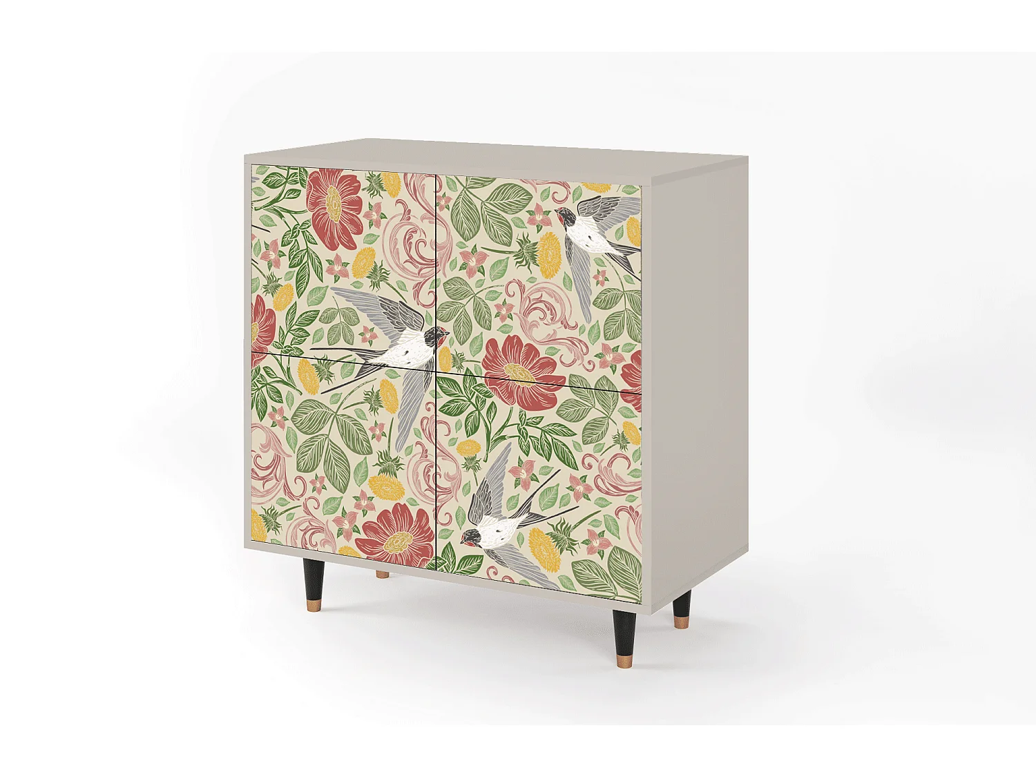 Dressoir - 94x96x48 cm - BS3 - Spring Swallow, Zand