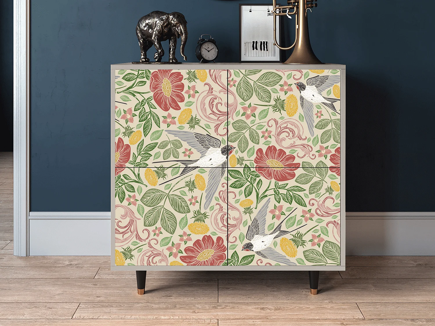 Buffet - 94x96x48 cm - BS3 - Spring Swallow, Sable