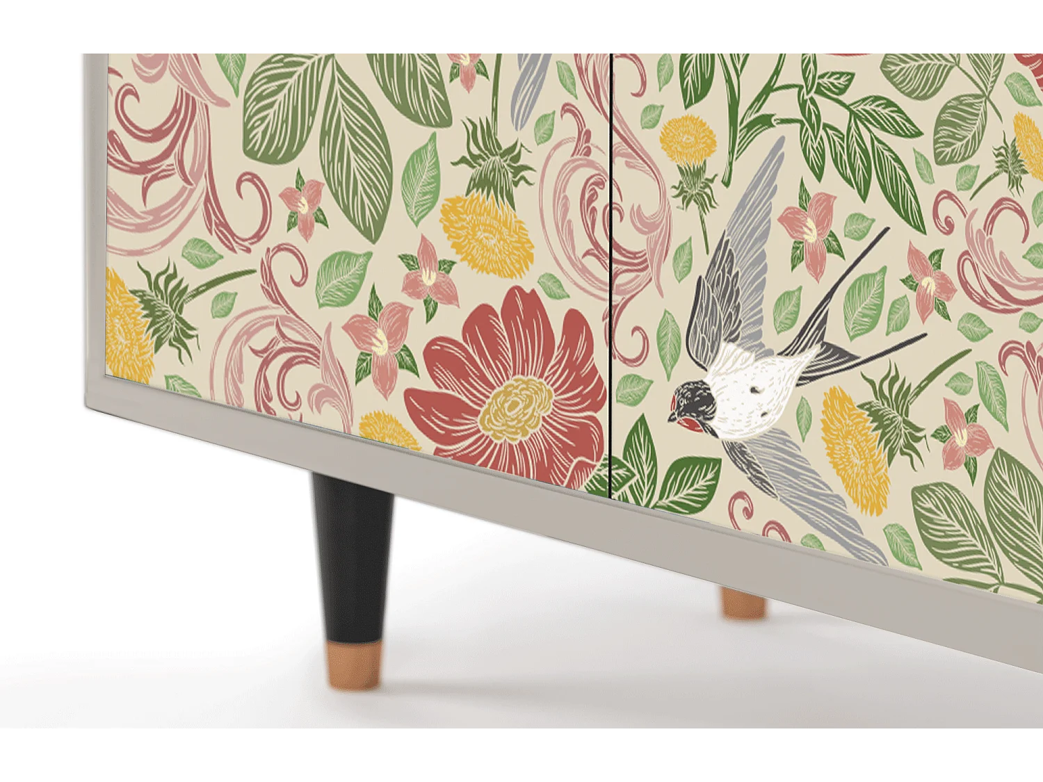 Sideboard - 94x96x48 cm - BS3 - Spring Swallow, Sand