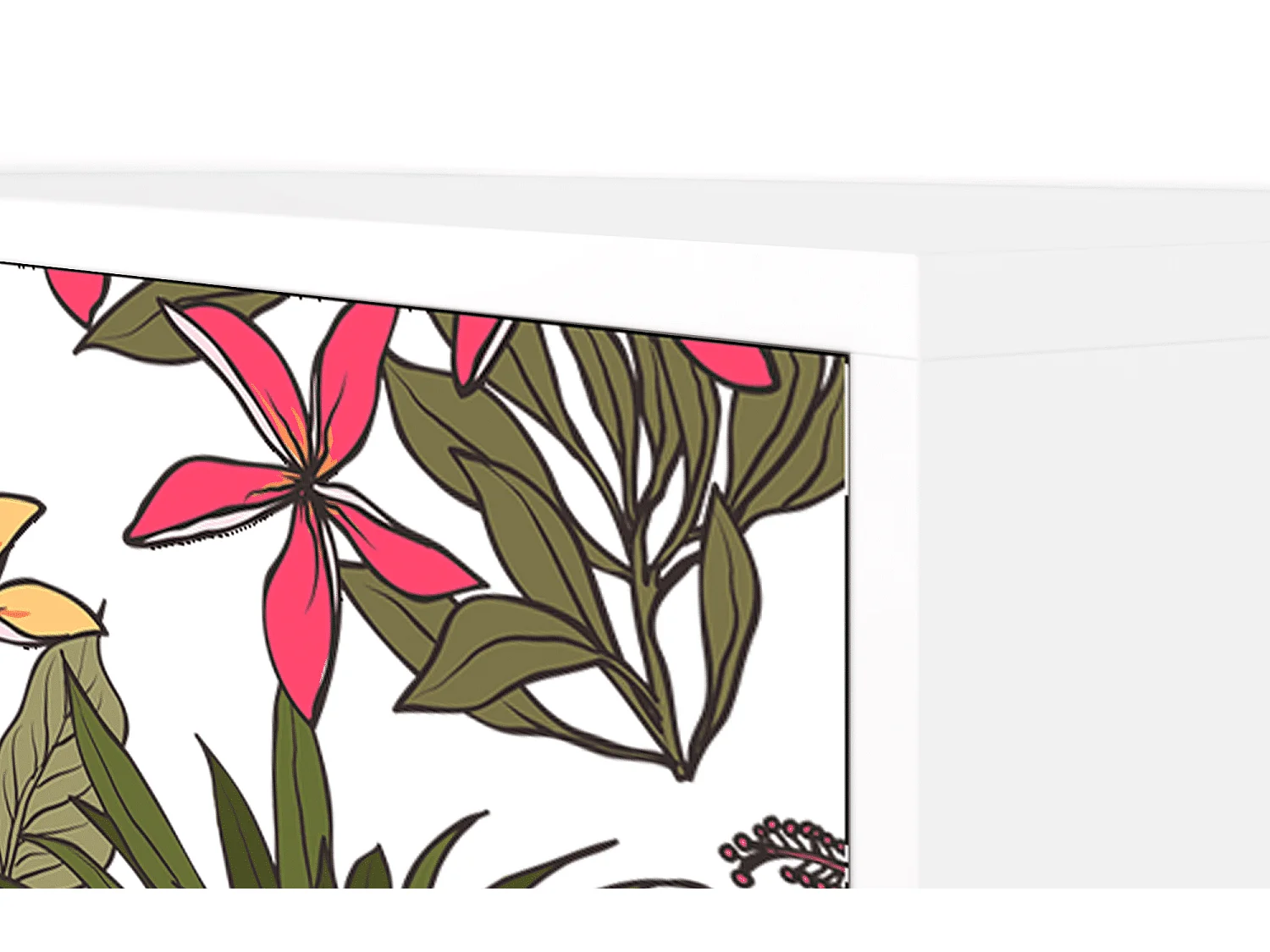 Aparador - 115х84х41 cm - S3 - Estival Fruit, Branco