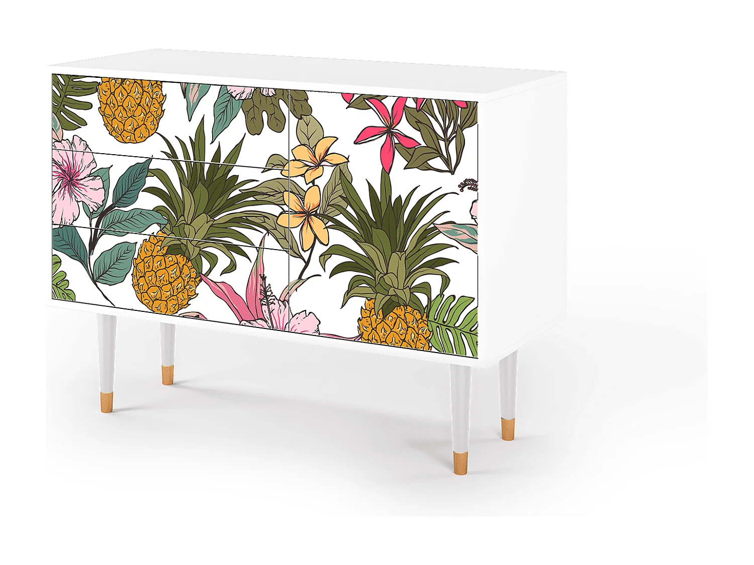 Dressoir - 115х84х41 cm - S3 - Estival Fruit, Wit