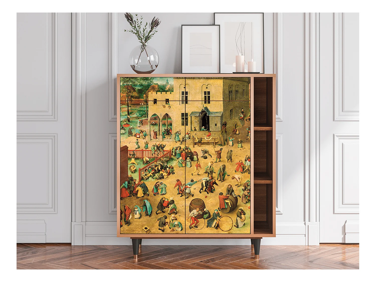 Buffet - 96х110х41 cm - BS6 - Children Games, Noyer