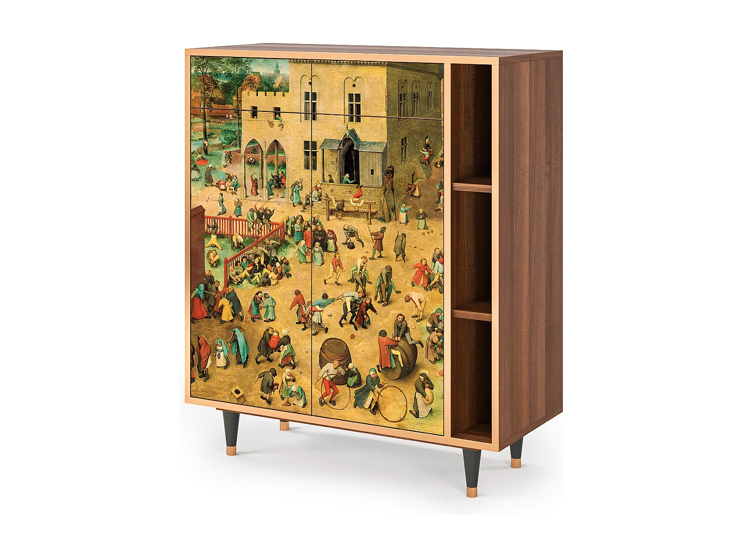 Buffet - 96х110х41 cm - BS6 - Children Games, Noyer