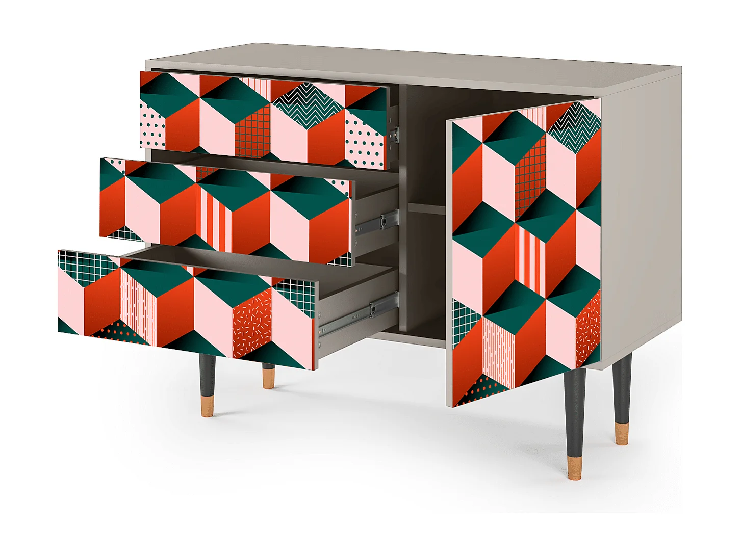 Buffet - 115х84х41 cm - S3 - Pepsi-Cola, Sable