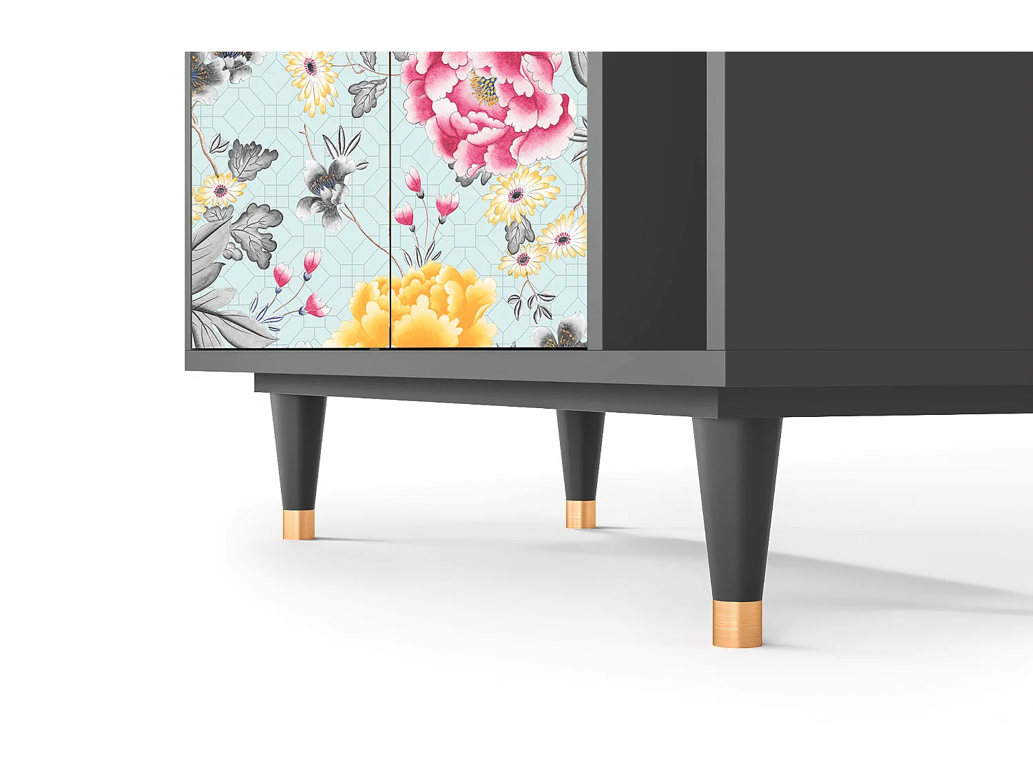 Dressoir - 96х110х41 cm - BS6 - Sky Garden, Antraciet