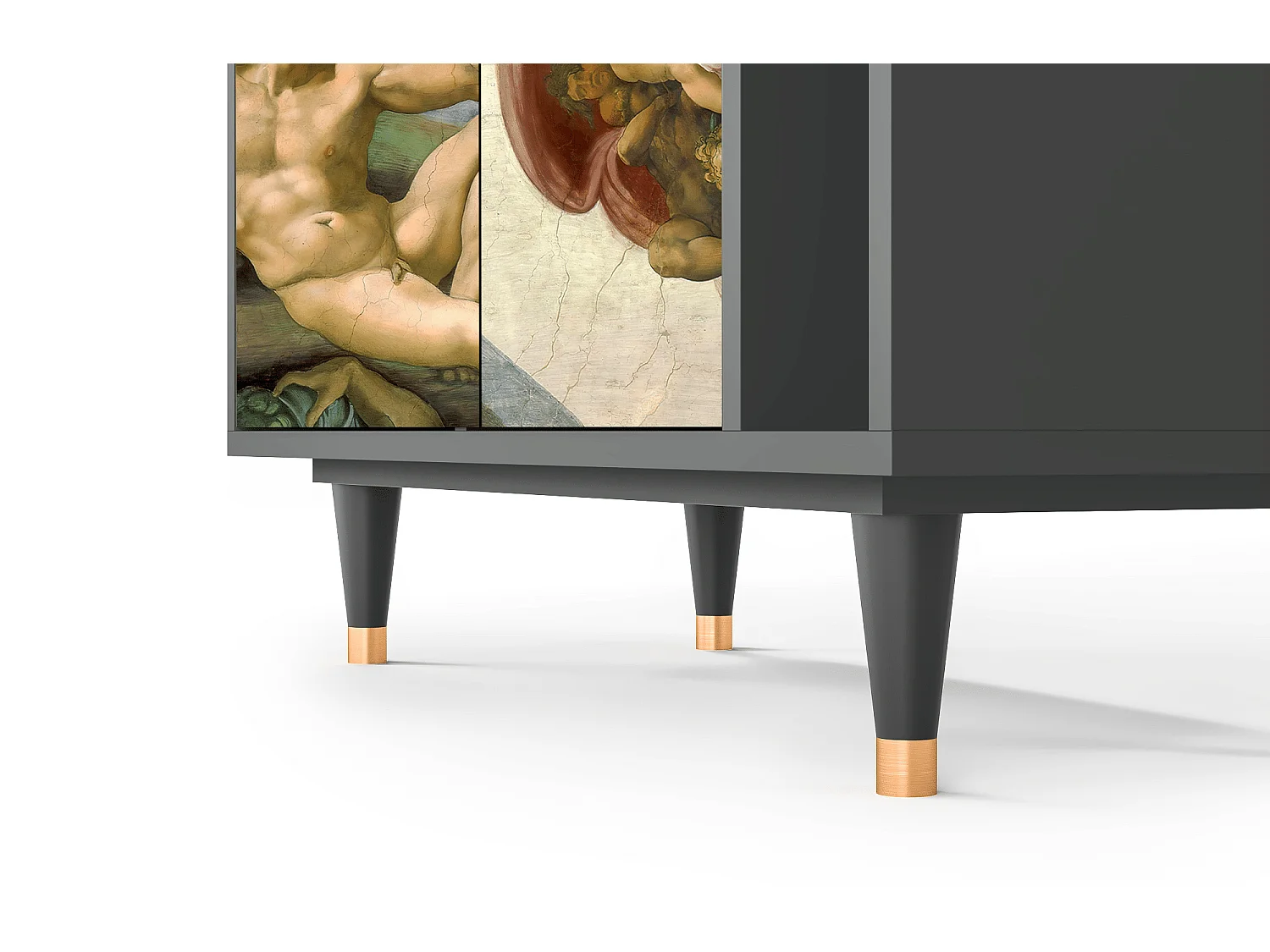 Aparador - 96х110х41 cm - BS6 - The Creation of Adam, Antracite