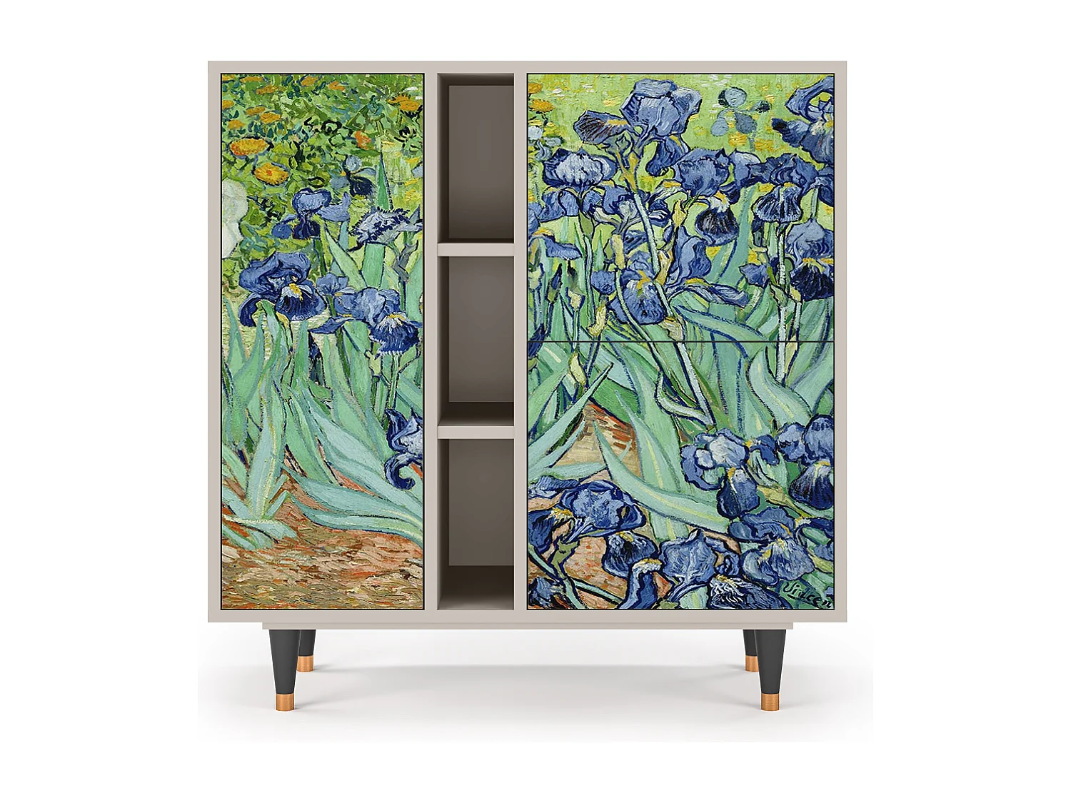 Buffet - 94х96х41 cm - BS5 - Irises , Sable