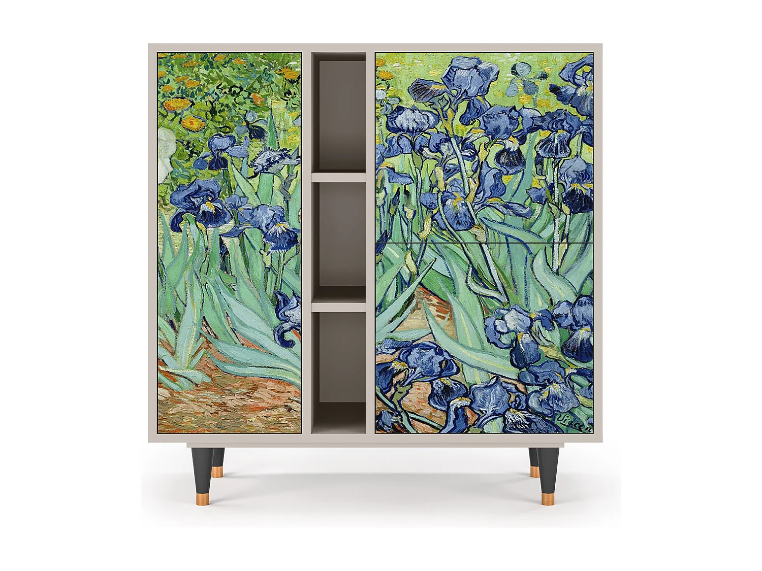 Credenza - 94х96х41 cm - BS5 - Irises , Sabbia