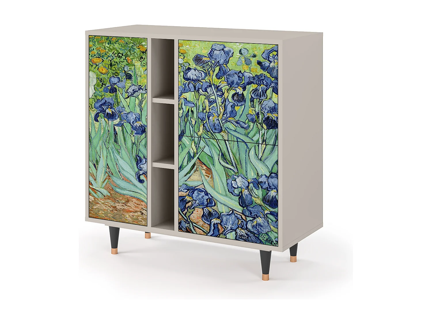 Credenza - 94х96х41 cm - BS5 - Irises , Sabbia