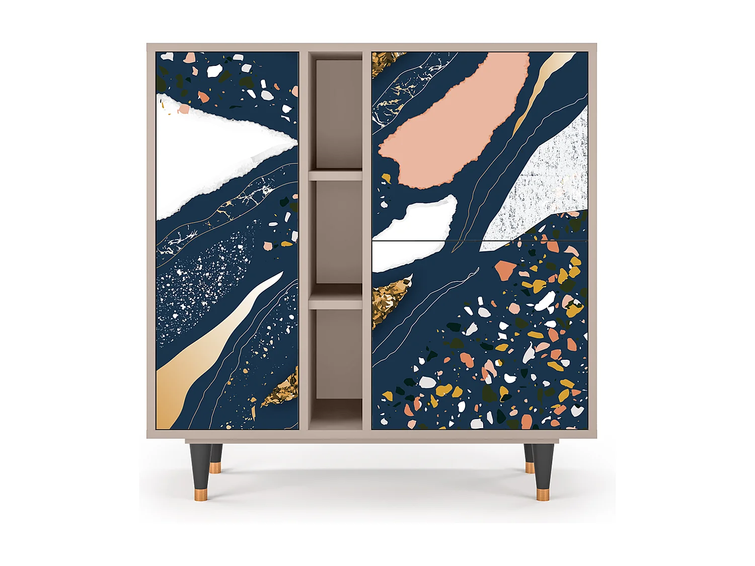 Kredens - 94х96х41 cm - BS5 - Nude Iceberg, Latte