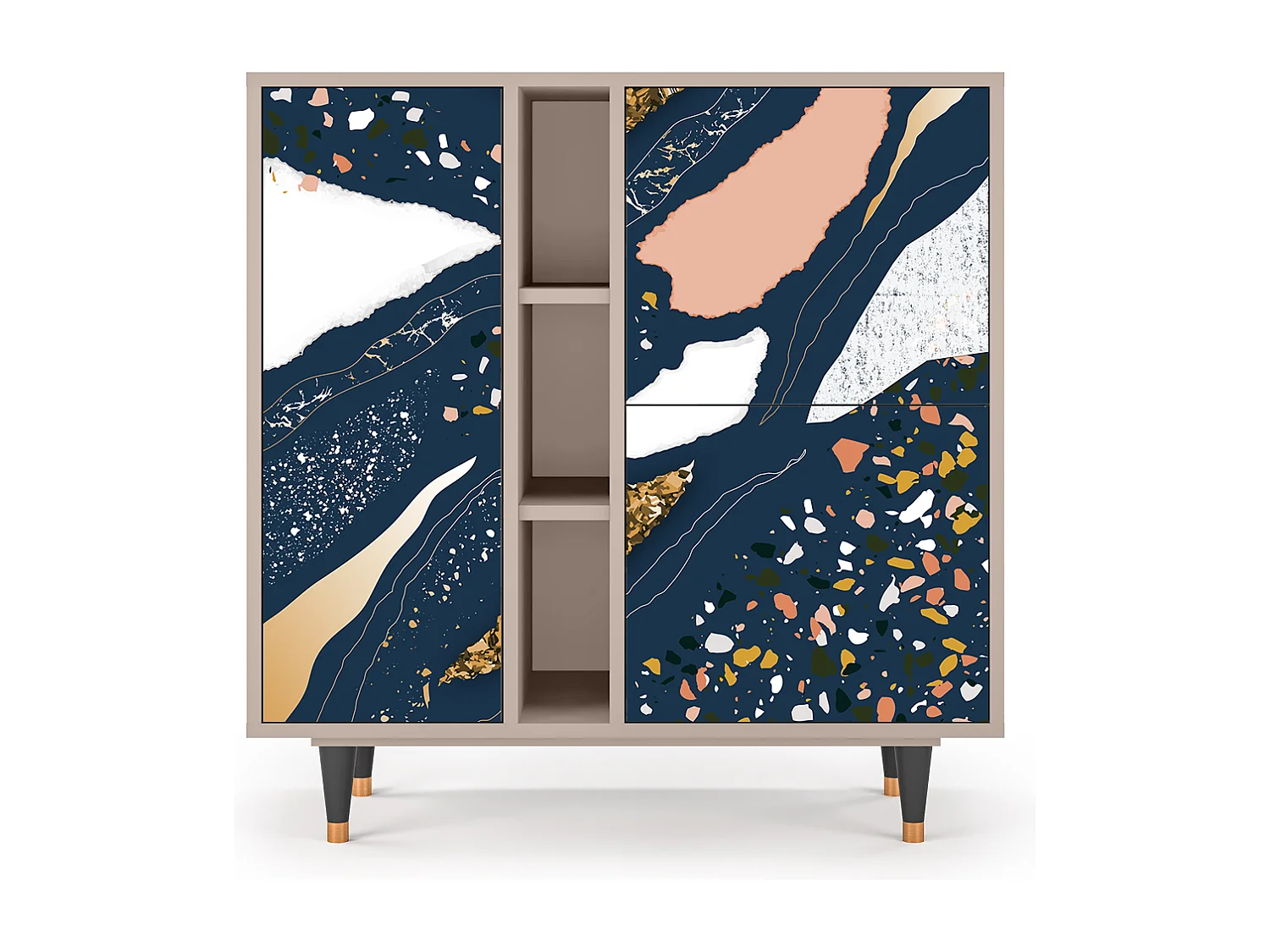 Kredens - 94х96х41 cm - BS5 - Nude Iceberg, Latte