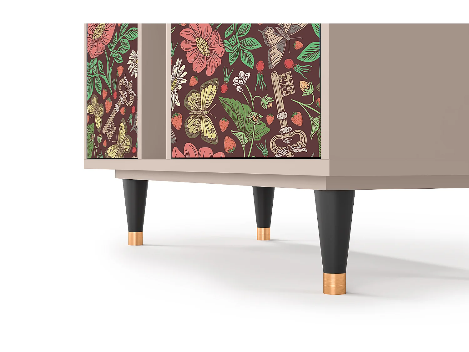 Buffet - 94х96х41 cm - BS5 - Alice in Wonderland, Latte