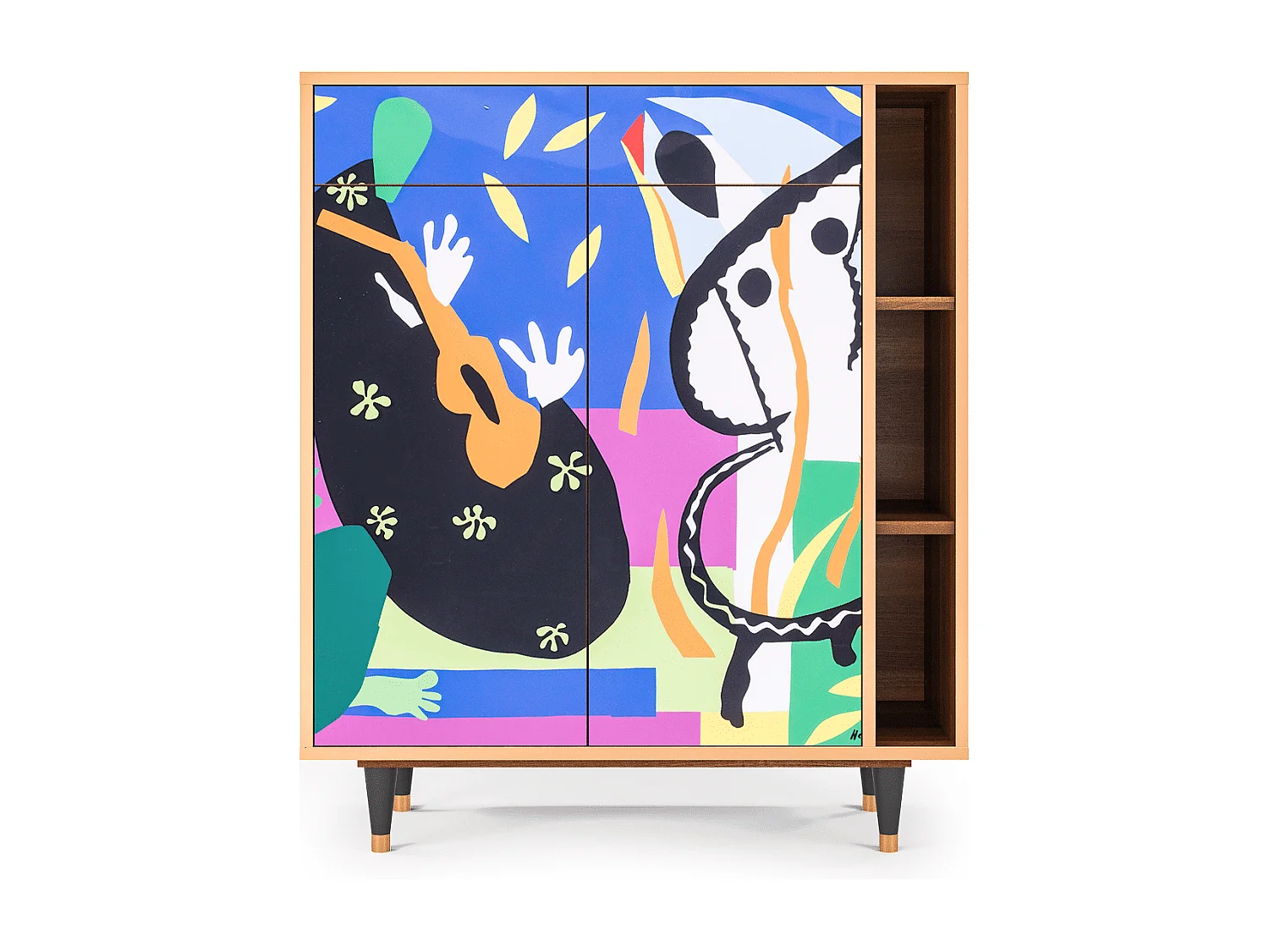 Buffet - 96х110х41 cm - BS6 - La Tristesse du Roi, Noyer