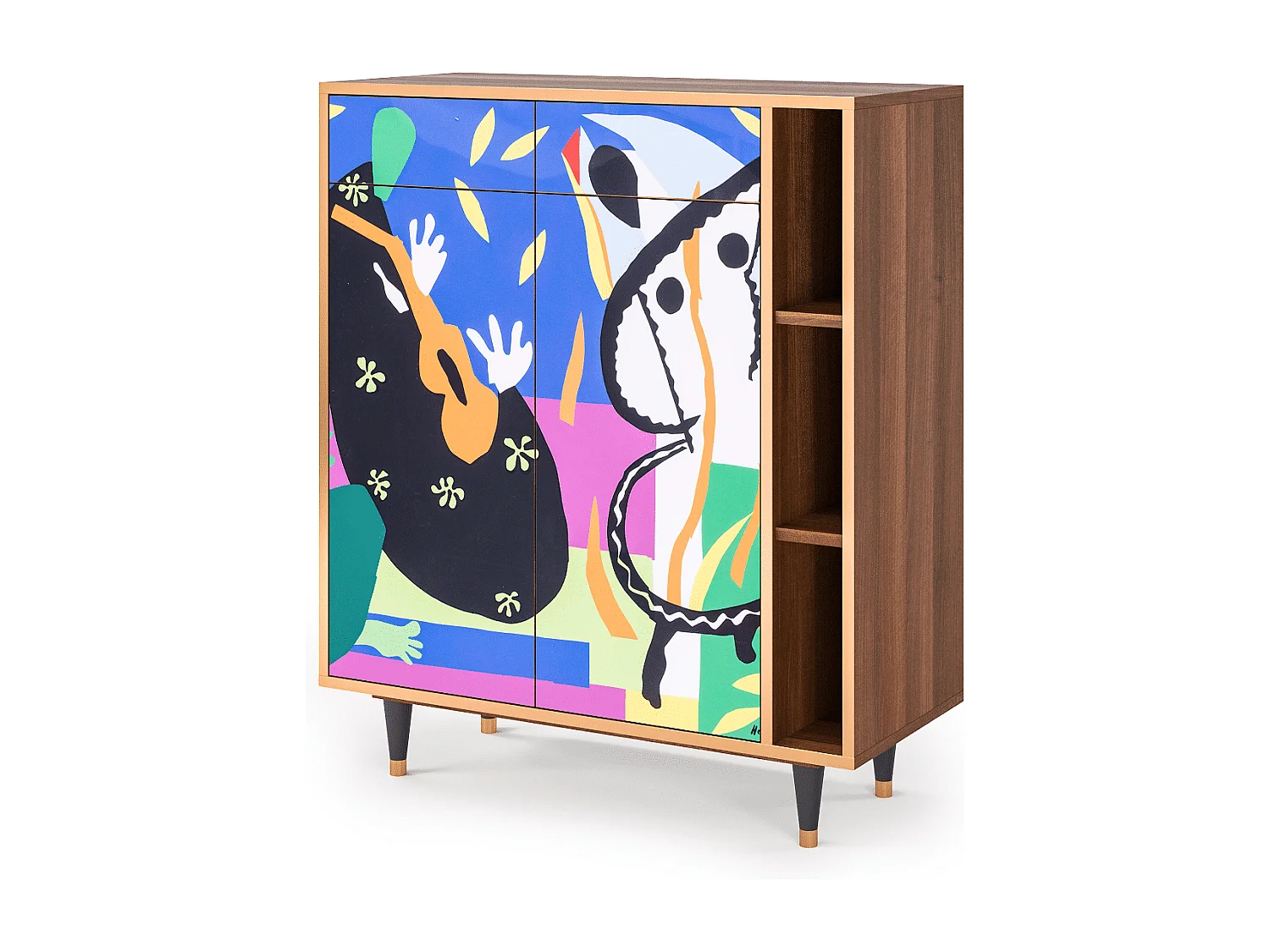 Buffet - 96х110х41 cm - BS6 - La Tristesse du Roi, Noyer