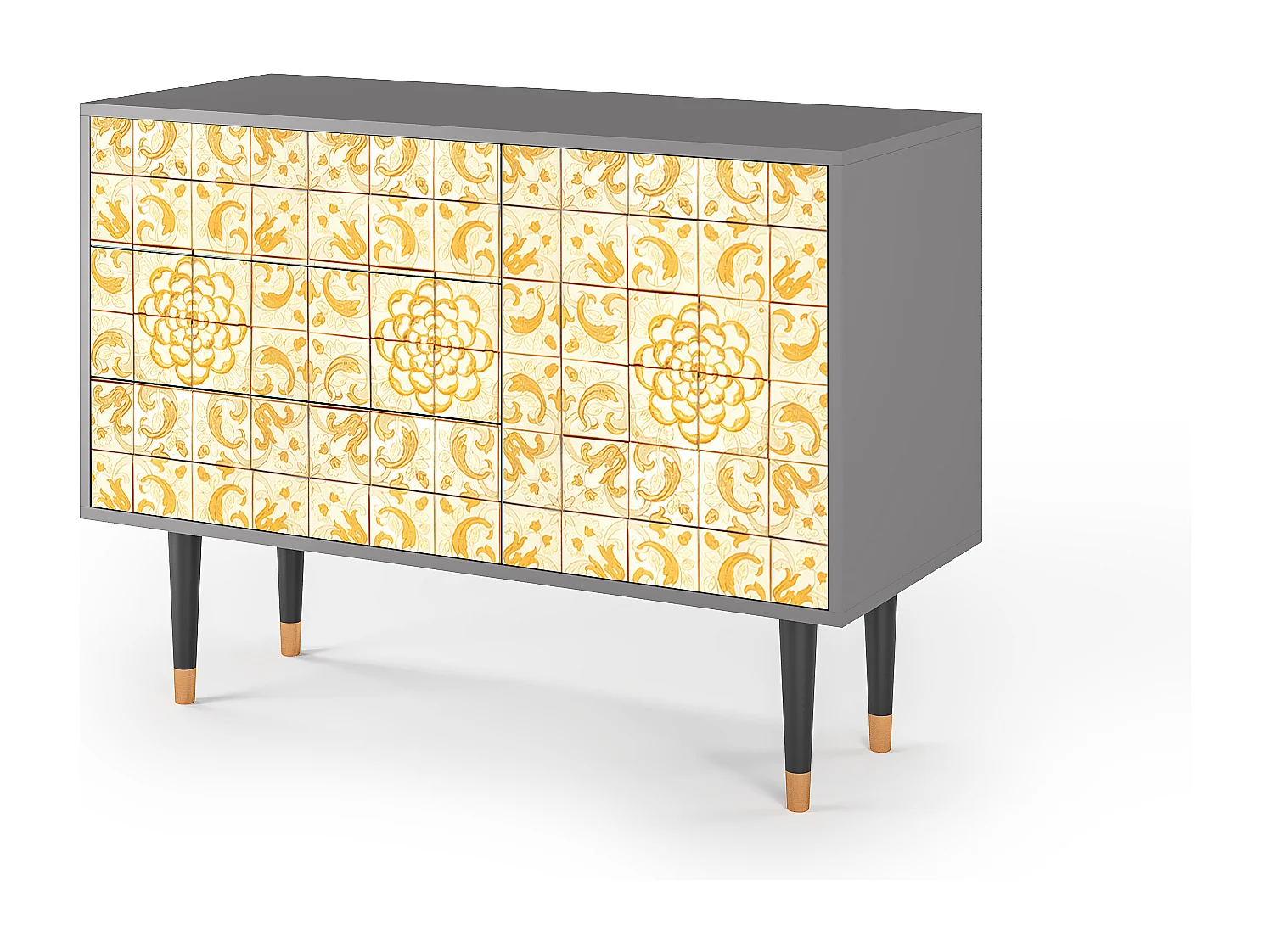 Credenza - 115х84х41 cm - S3 - Sunshiny Tile, Grigio