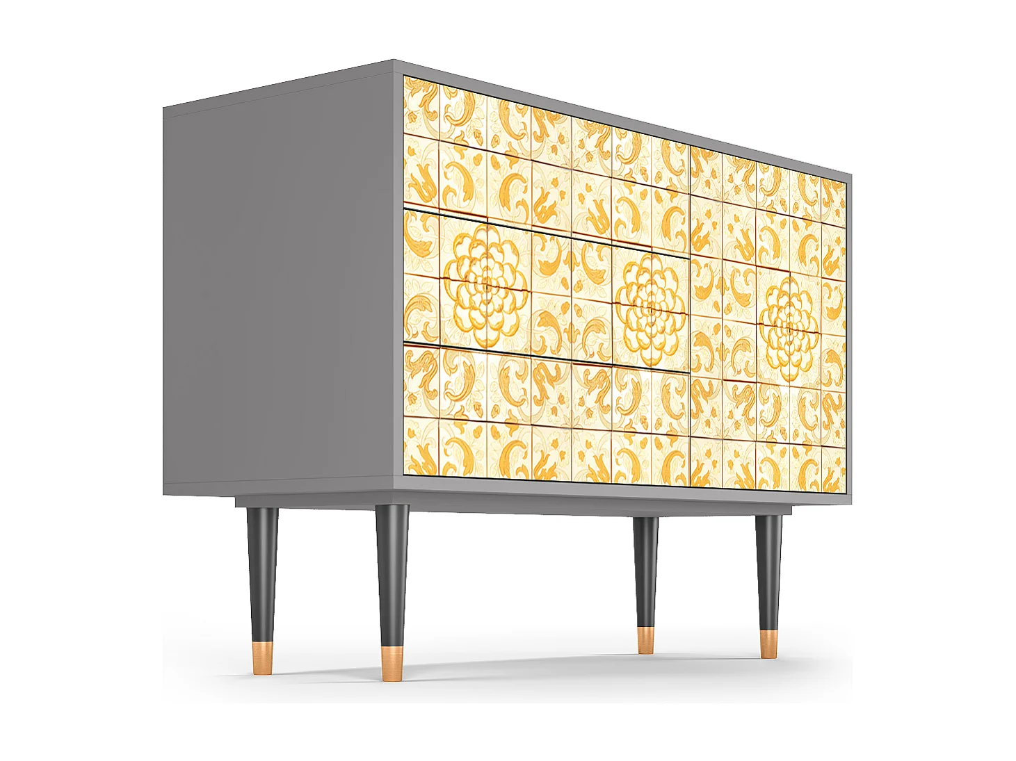 Credenza - 115х84х41 cm - S3 - Sunshiny Tile, Grigio