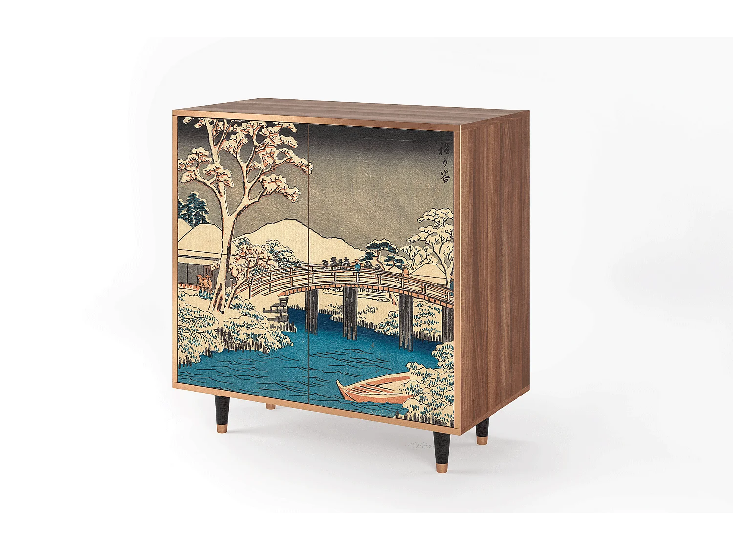 Dressoir - 94x96x48 cm - BS3 - Katabira River, Walnoot