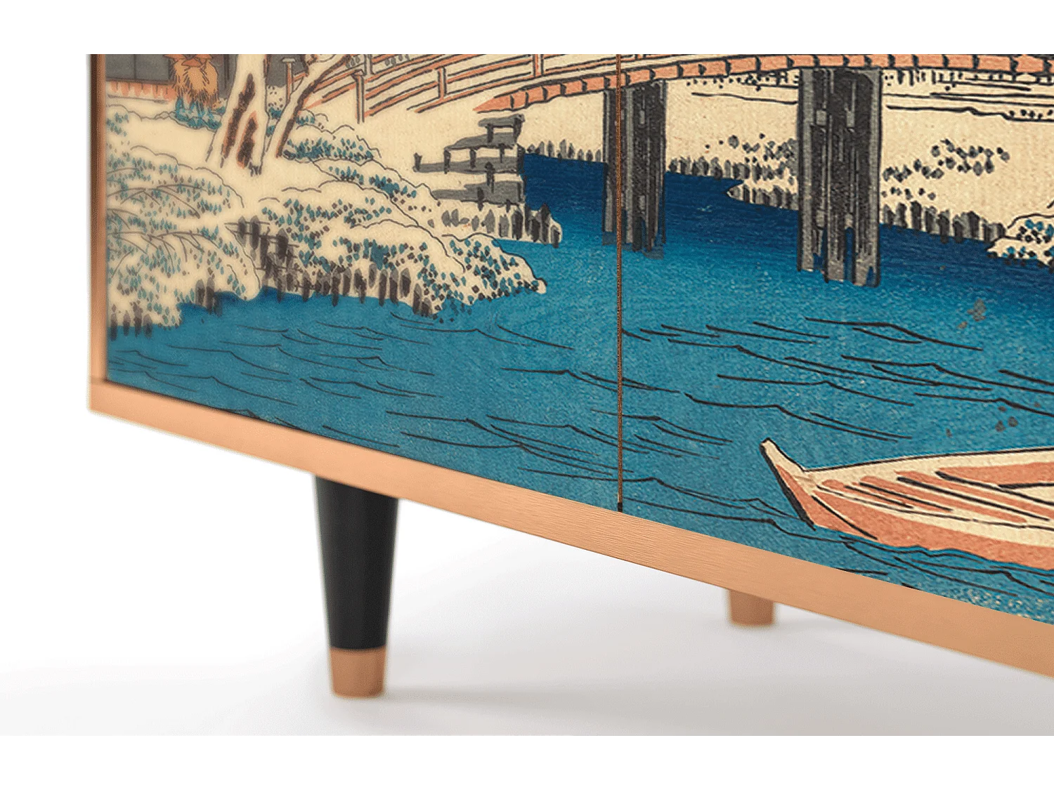 Dressoir - 94x96x48 cm - BS3 - Katabira River, Walnoot
