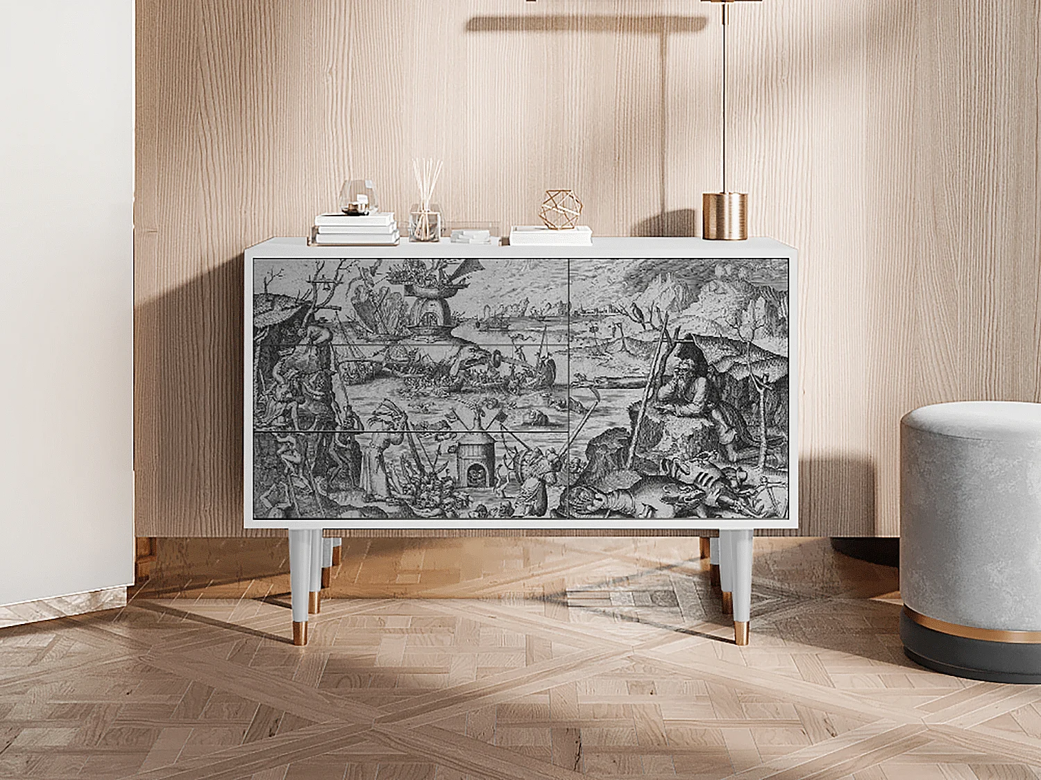 Credenza - 115х84х41 cm - S3 - The Temptation, Bianco