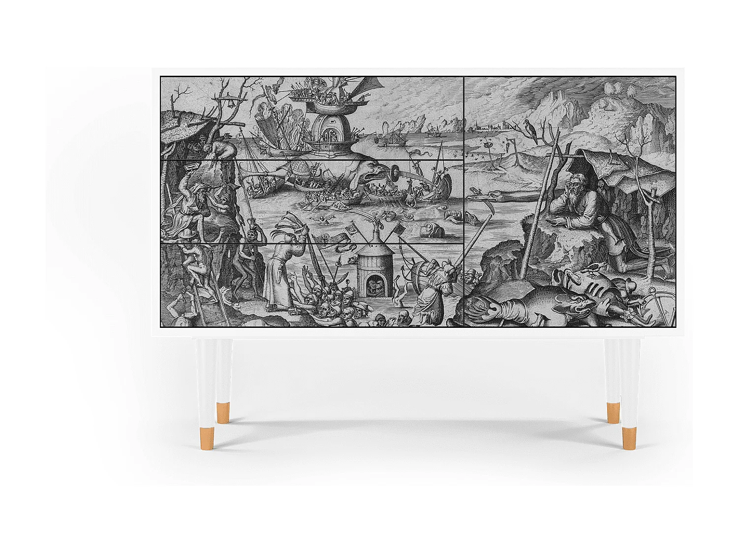 Credenza - 115х84х41 cm - S3 - The Temptation, Bianco