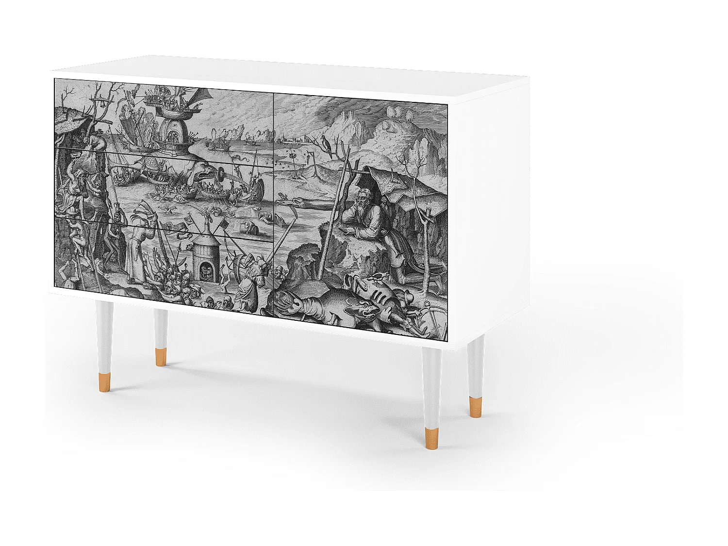 Credenza - 115х84х41 cm - S3 - The Temptation, Bianco
