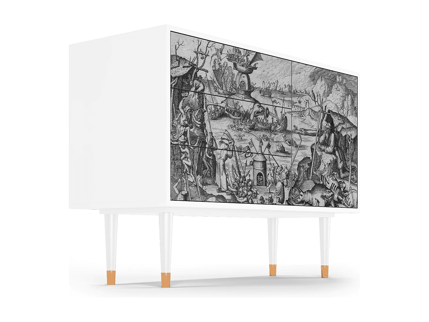 Credenza - 115х84х41 cm - S3 - The Temptation, Bianco