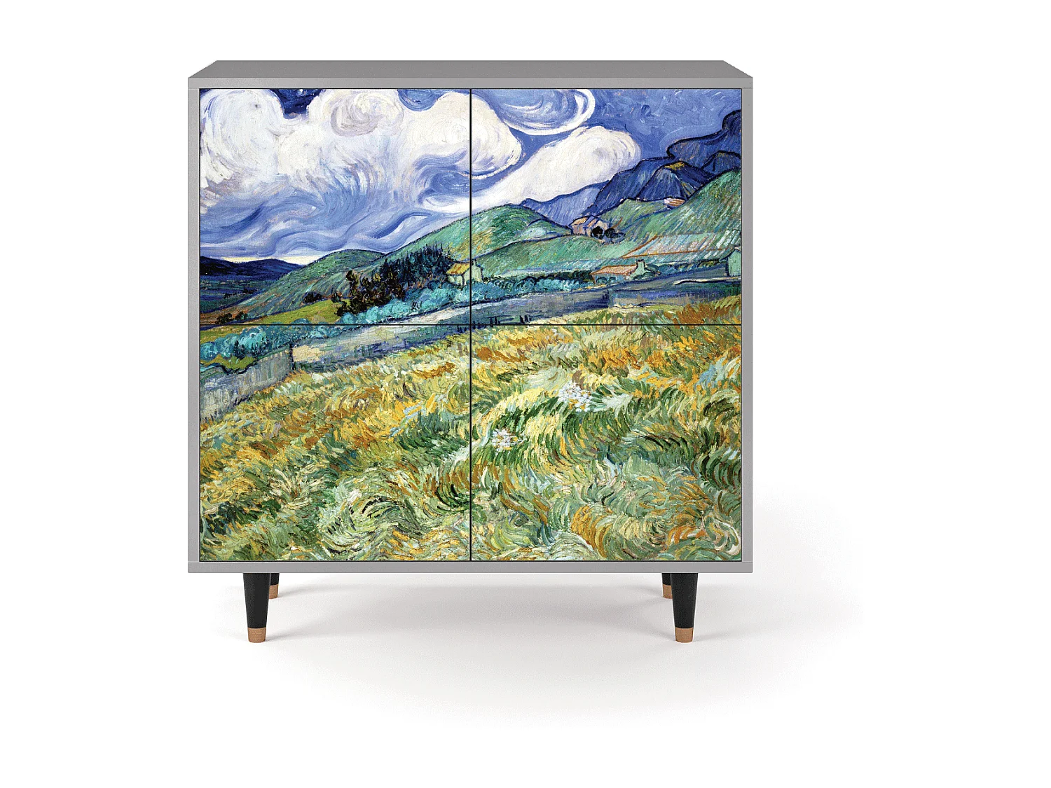 Buffet - 94x96x48 cm - BS3 - Landscape, Gris