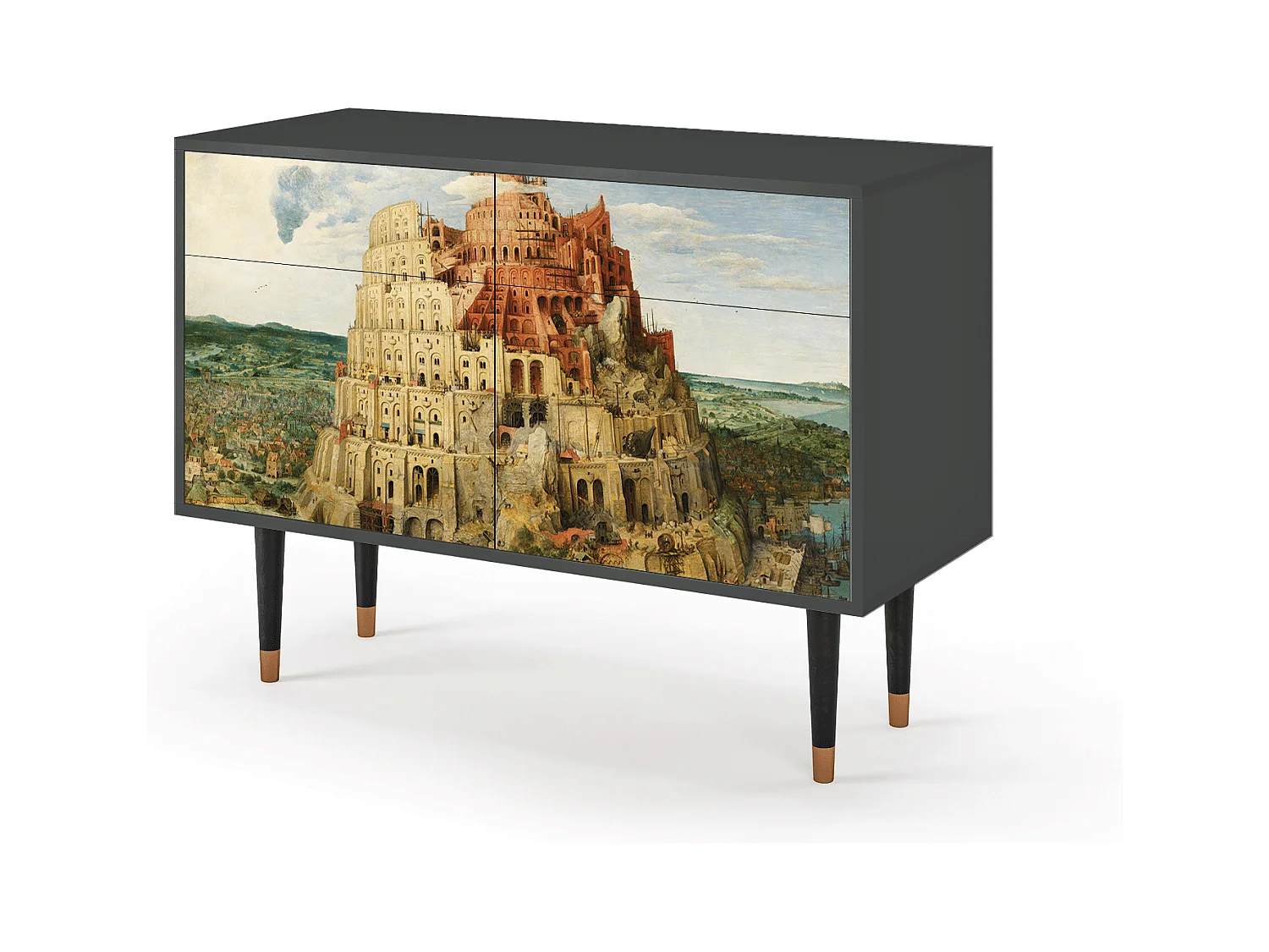 Sideboard - 115x85x48 cm - BS4 - Elder The Tower, Anthrazit