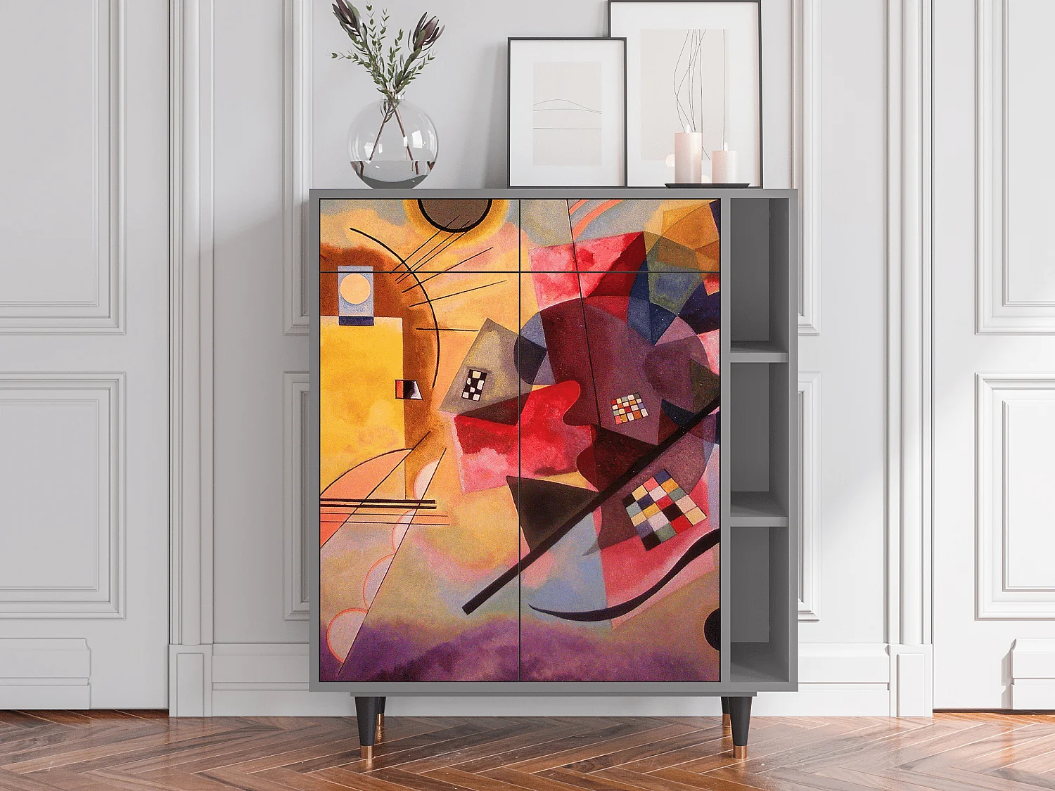 Buffet - 96х110х41 cm - BS6 - Modern Art, Gris