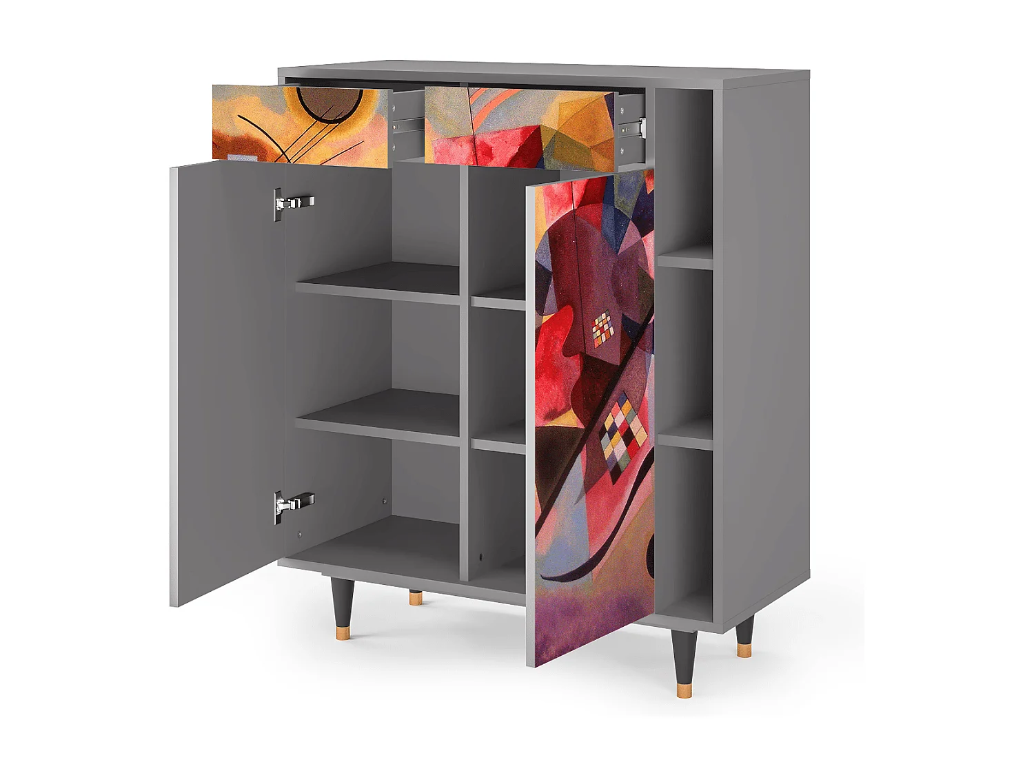 Buffet - 96х110х41 cm - BS6 - Modern Art, Gris