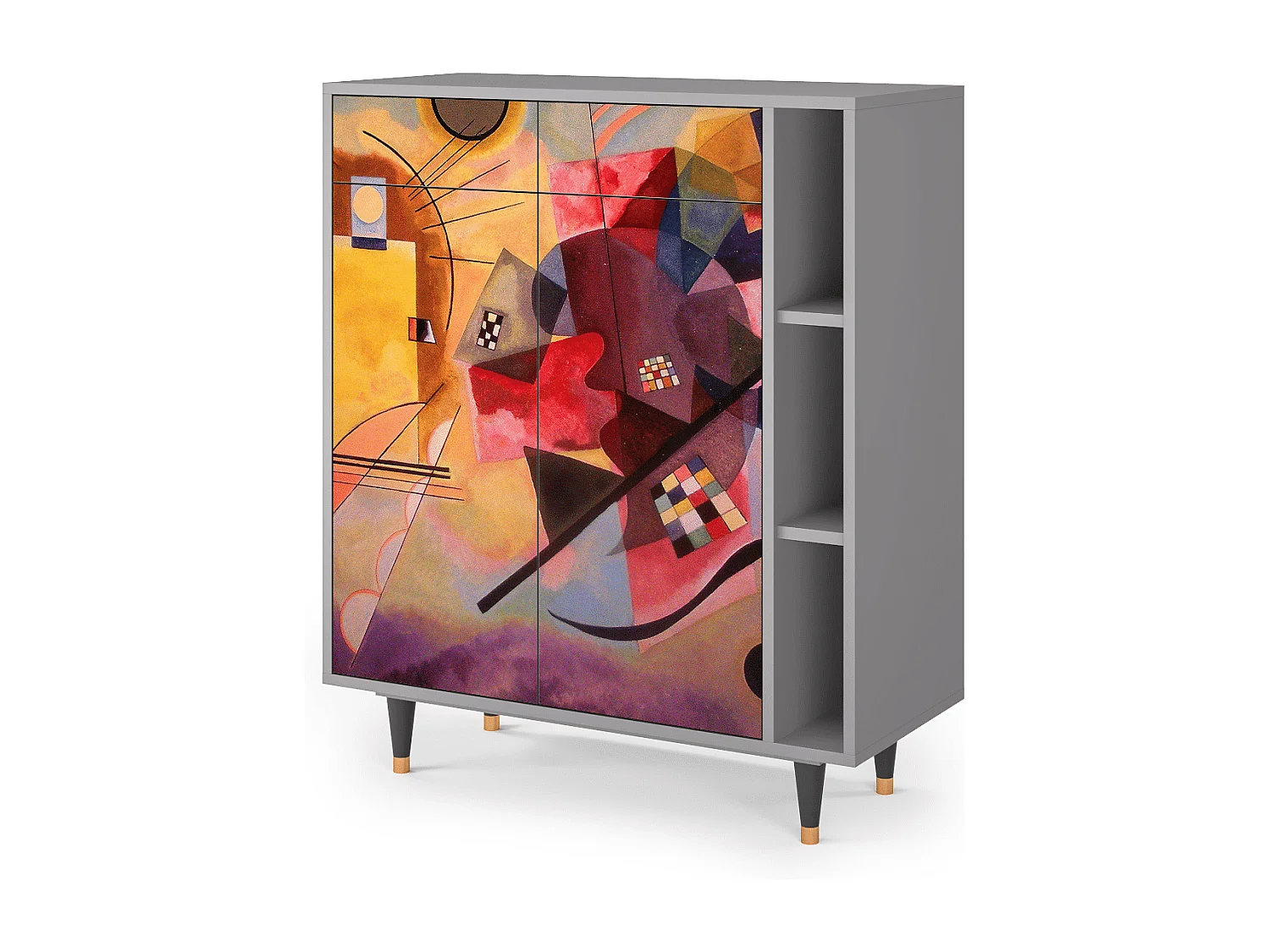 Credenza - 96х110х41 cm - BS6 - Modern Art, Grigio