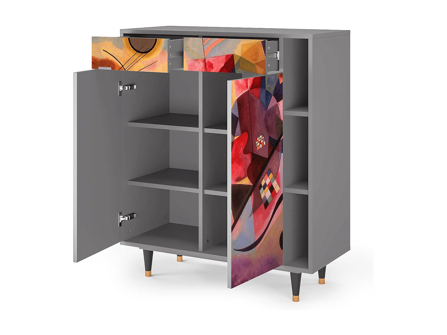 Credenza - 96х110х41 cm - BS6 - Modern Art, Grigio