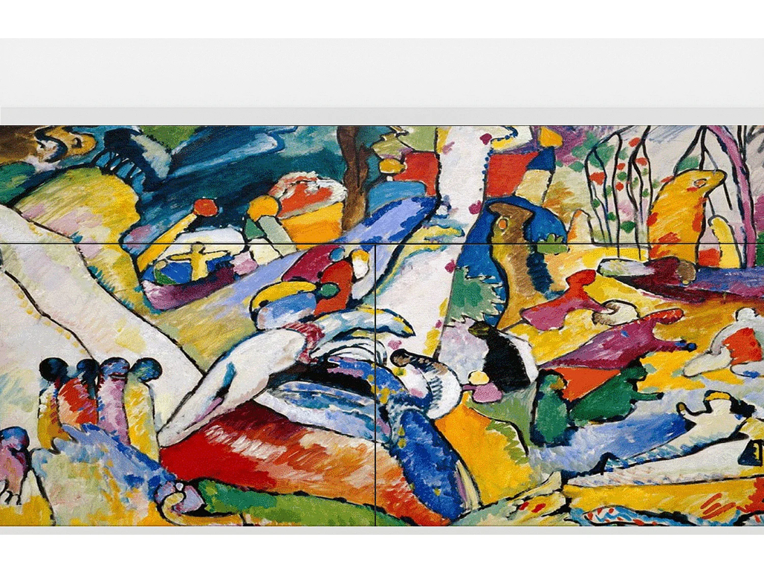 Buffet - 115x85x48 cm - BS4 - Improvisation 26  , Blanc