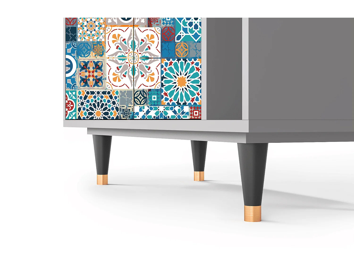 Buffet - 96х110х41 cm - BS6 - Moroccan Market, Gris