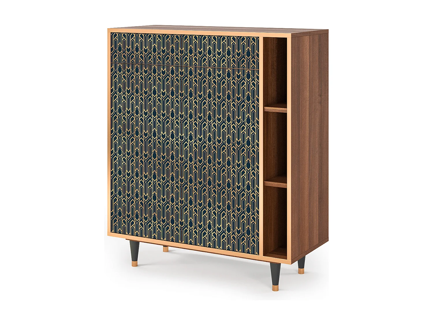 Credenza - 96х110х41 cm - BS6 - Golden Empire, Noce