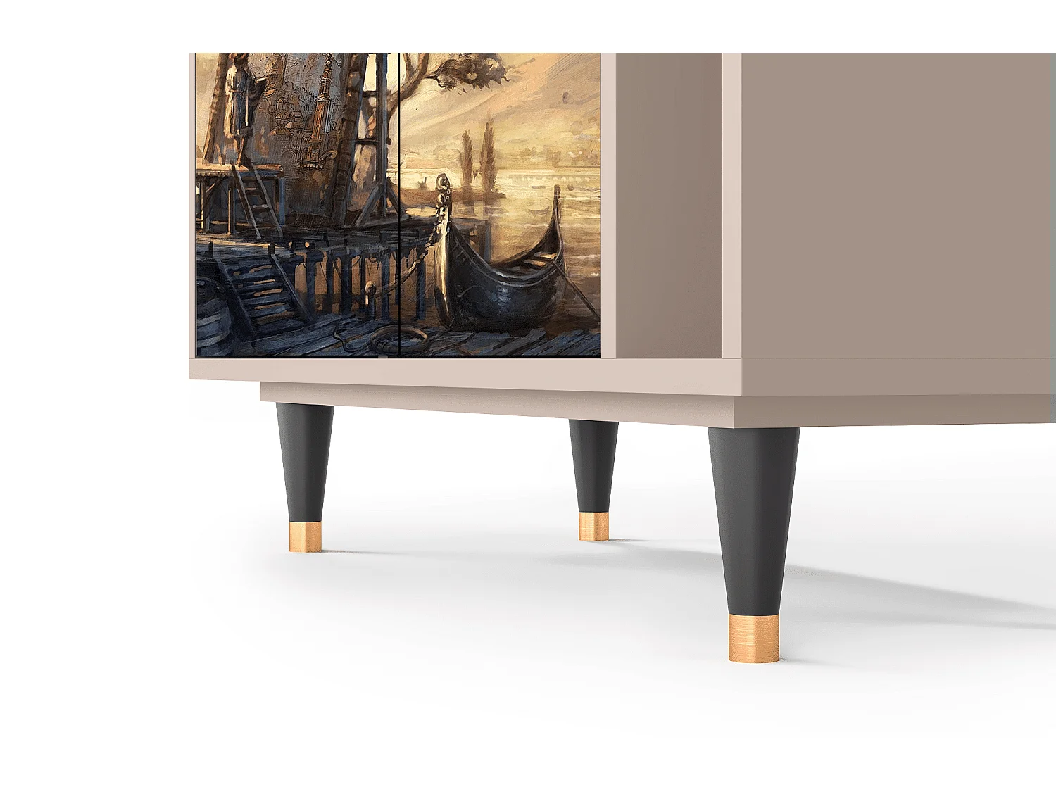 Dressoir - 96х110х41 cm - BS6 - Venice, Latte